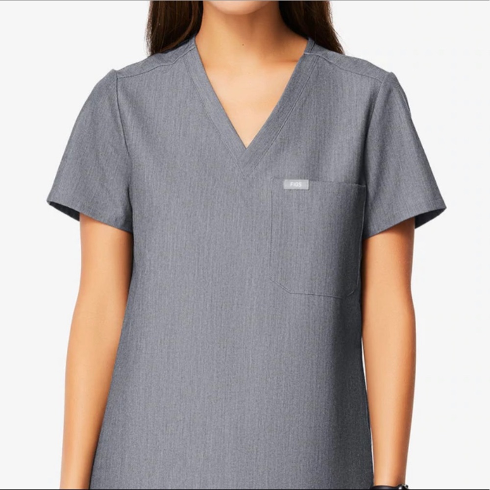Figs graphite nurse scrubs set